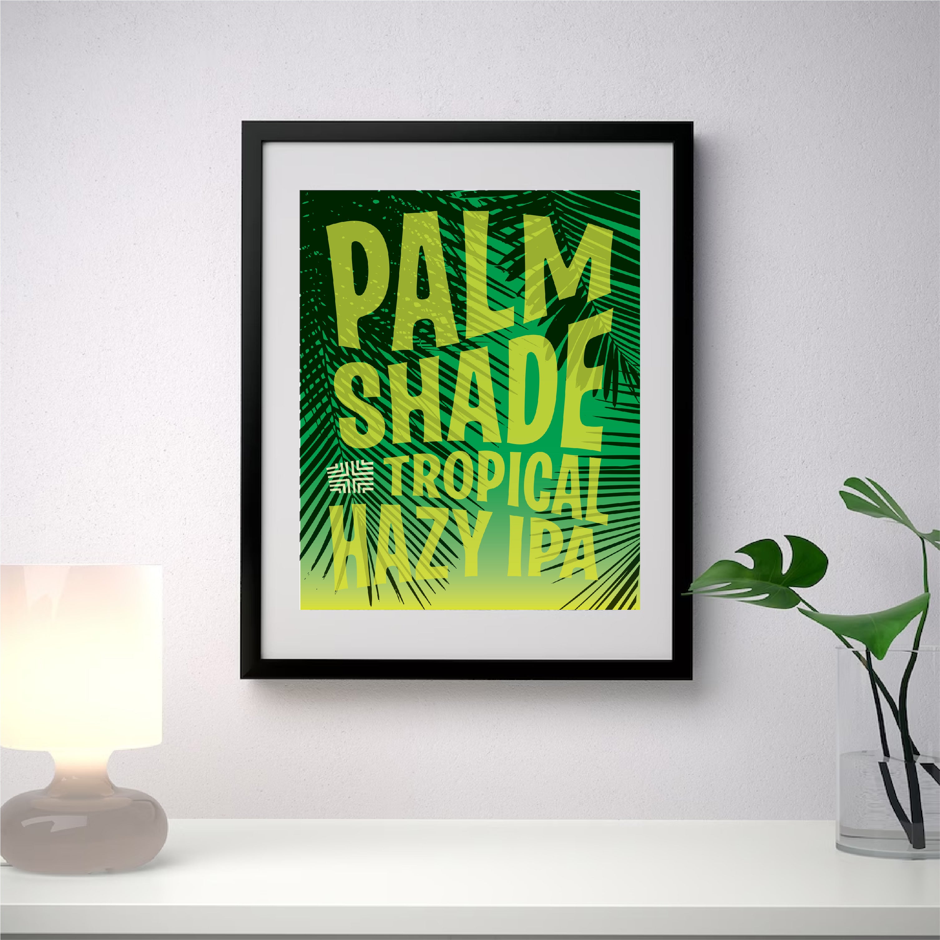 Palm Shade Poster